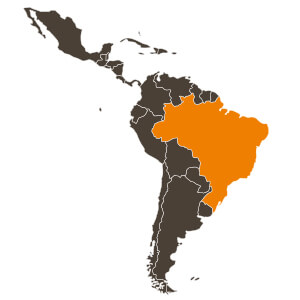 Carte Brésil