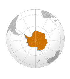 Carte Antarctique