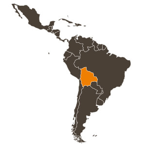 Carte Bolivie
