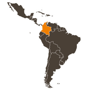 Carte Colombie