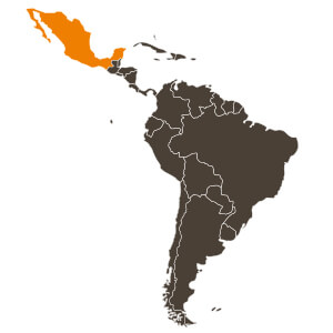 Carte Mexique