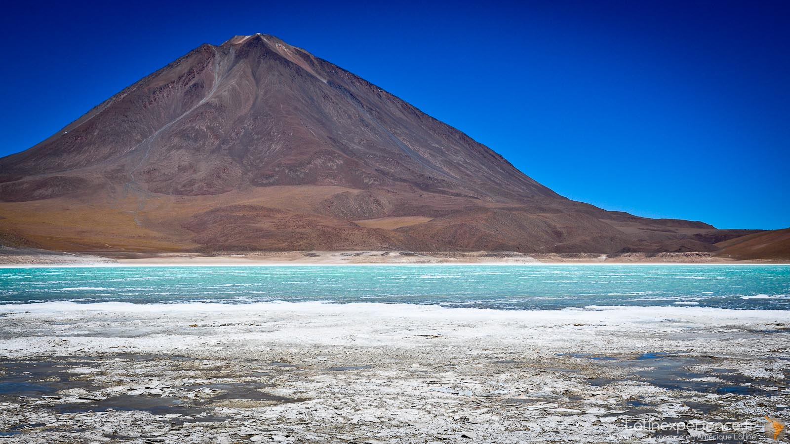 Amérique du Sud - Bolivie - Volcan Licancabur -Lagon - Latinexperience voyages