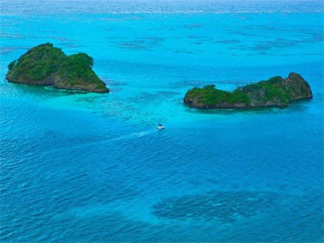 Colombie - ile de Providencia - Mc Bean Lagoon National Park (Hotel Deep Blue)