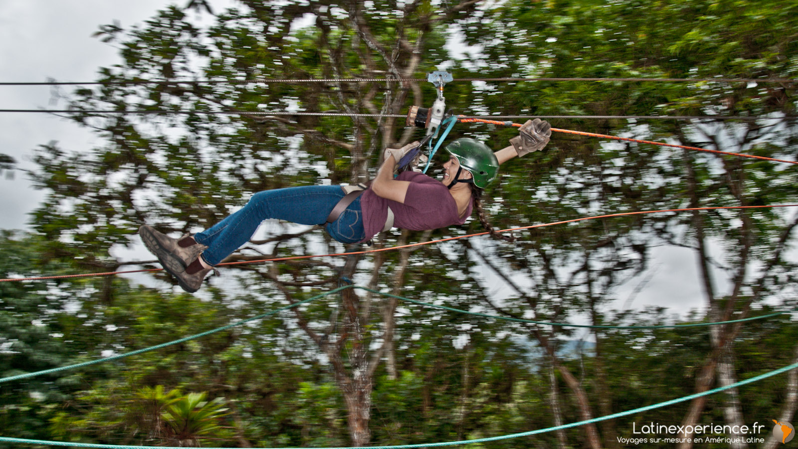Equateur - Mindo - Zipline - Latinexperience voyages