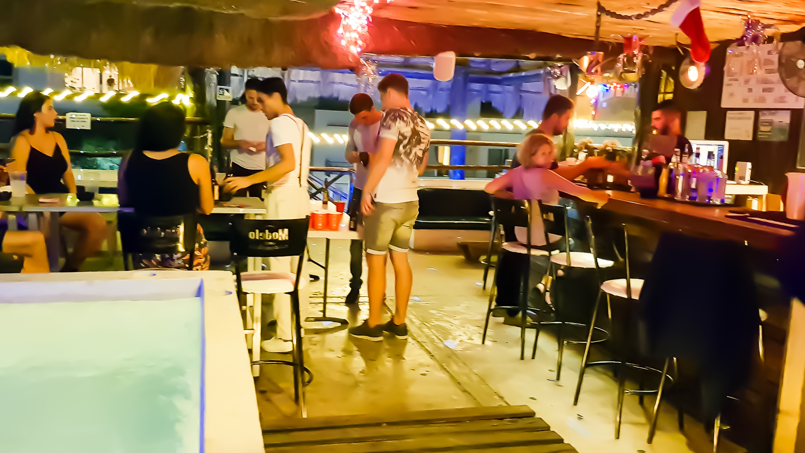 Mexique - Playa Del Carmen - roof top Lobo Del Mar - Latinexperi