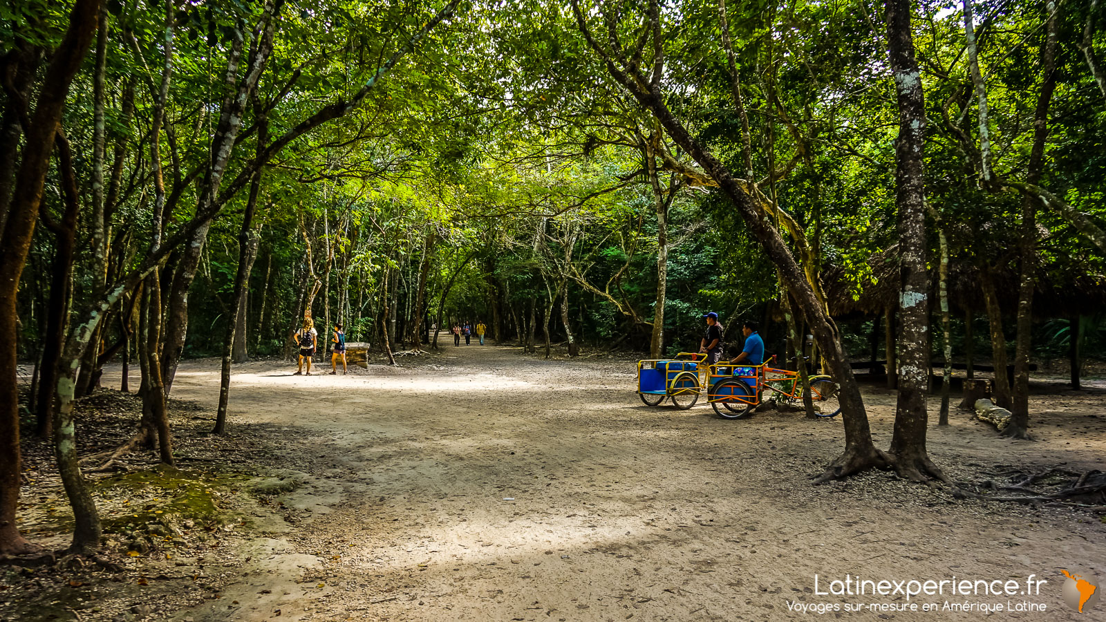 Mexique - entrée du site de Koba - Latinexperience voyages