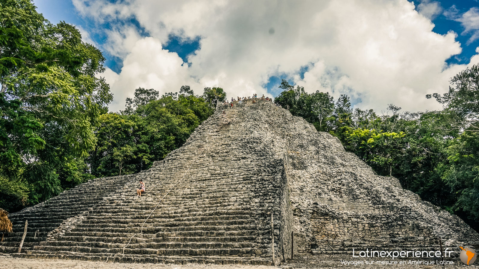 Mexique - site de Koba - Grande pyramide - Latinexperience voyages