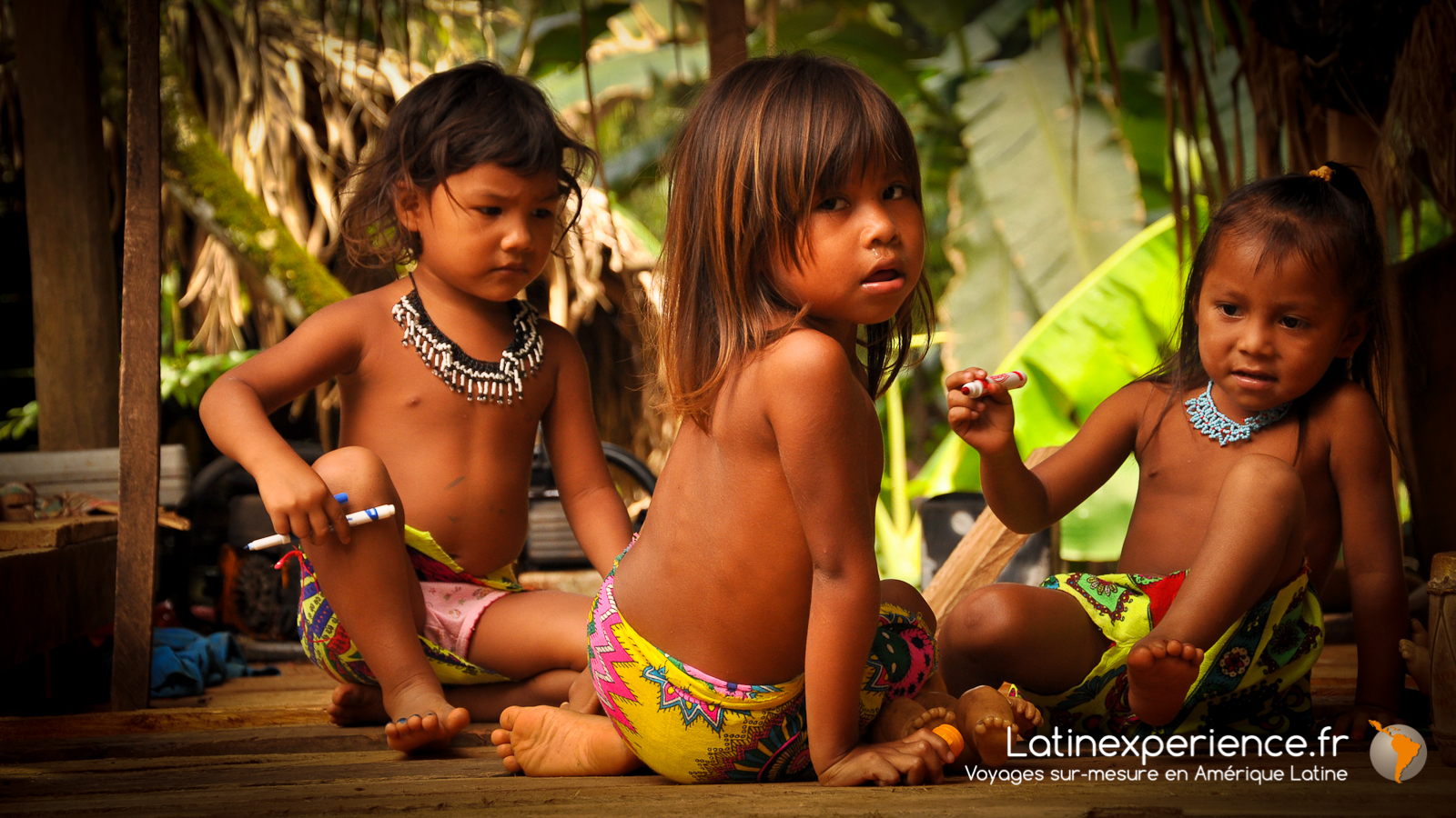 Panama - enfants Embéra - Latinexperience voyages