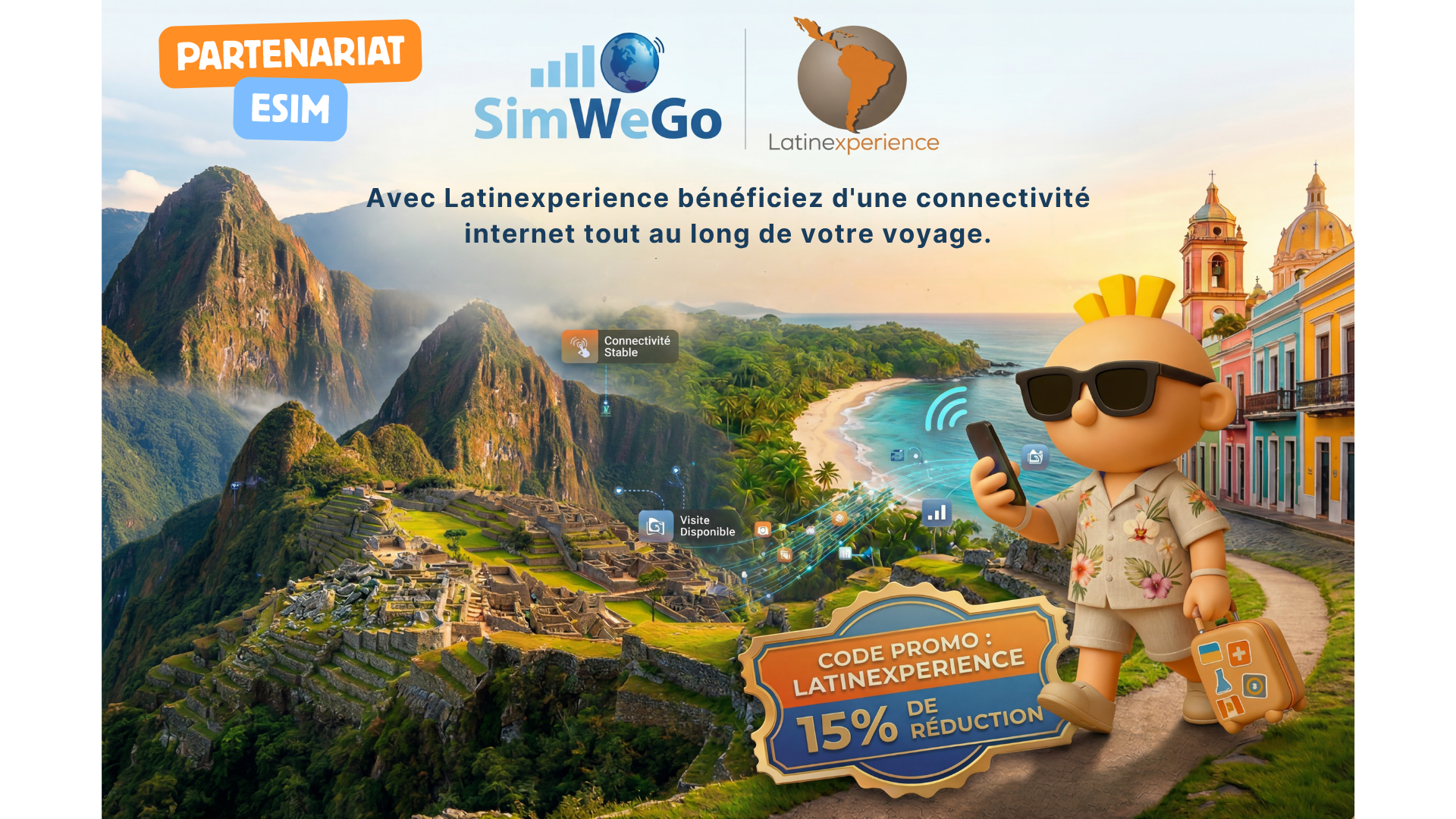 eSIM en voyage