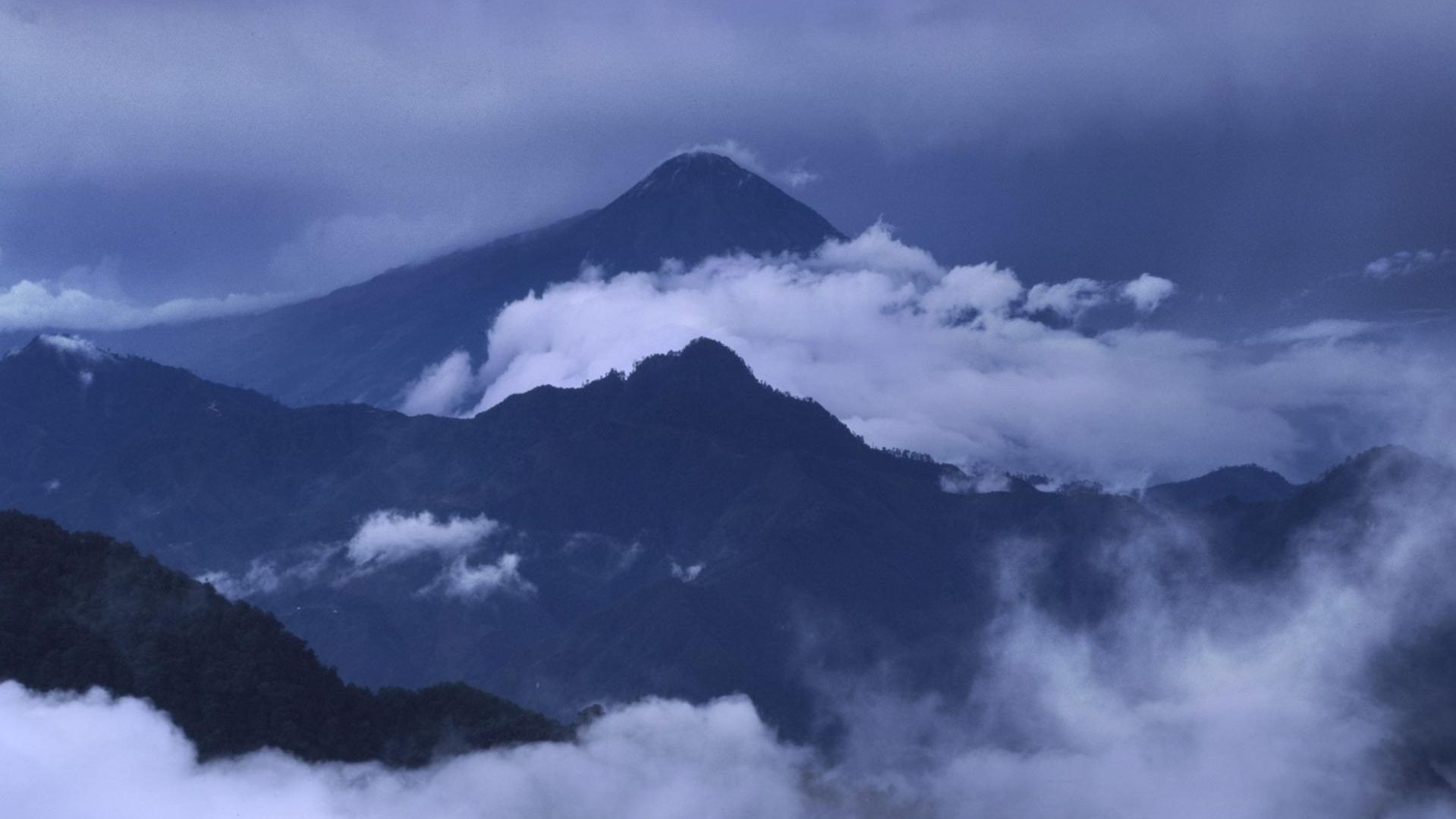 volcans du Guatemala