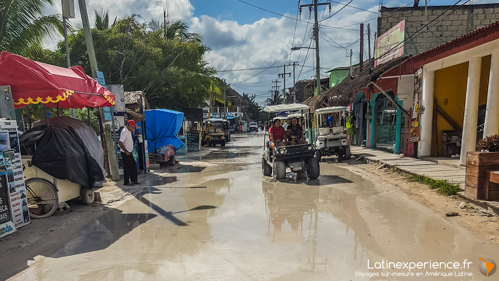 Séjour Mexique - Holbox - Ruelle - Latinexperience voyages