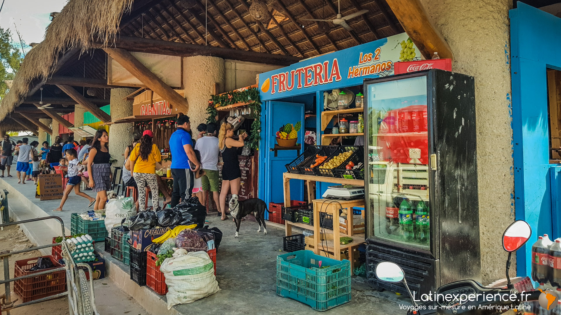 Mexique - Holbox - commerce - Latinexperience voyages