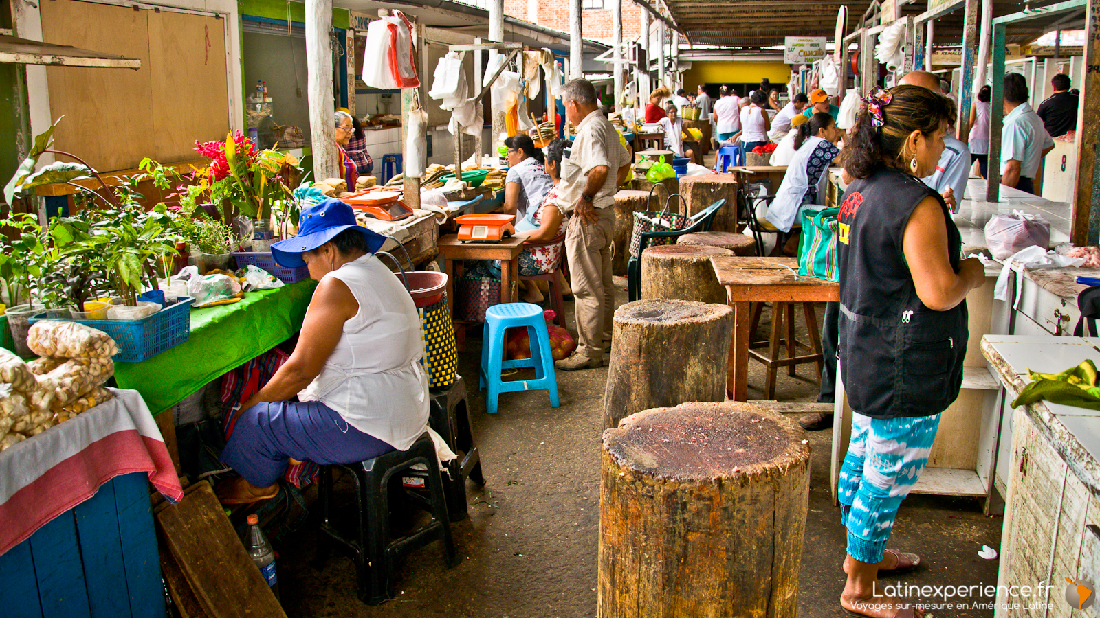 séjour au Pérou - Marché de Tarapoto - Latinexperience voyage